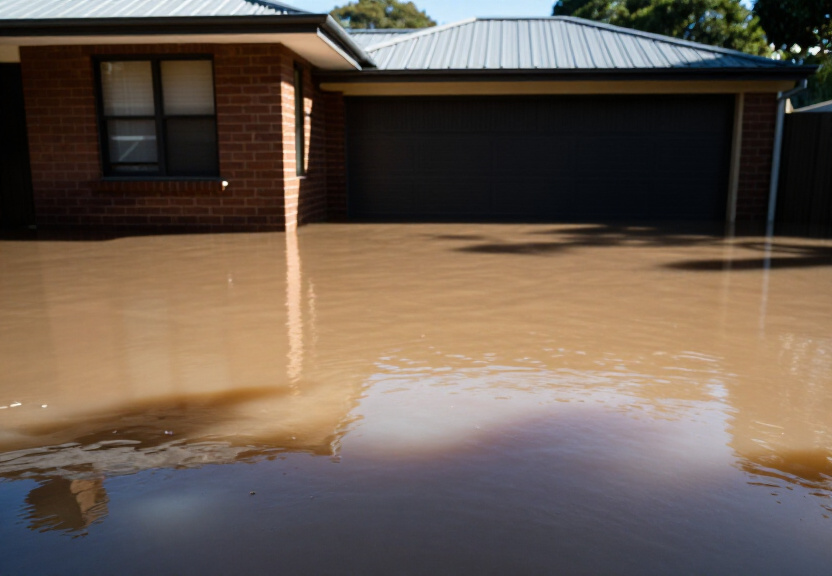 Before and After Flood Damage in Fairfield
